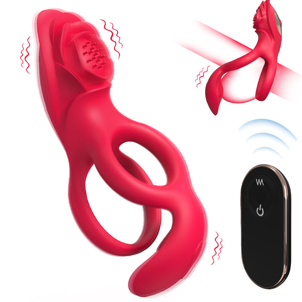 EmberIntimacy's Sonnet - The App-Controlled Vibrating Rose Ring for Couples