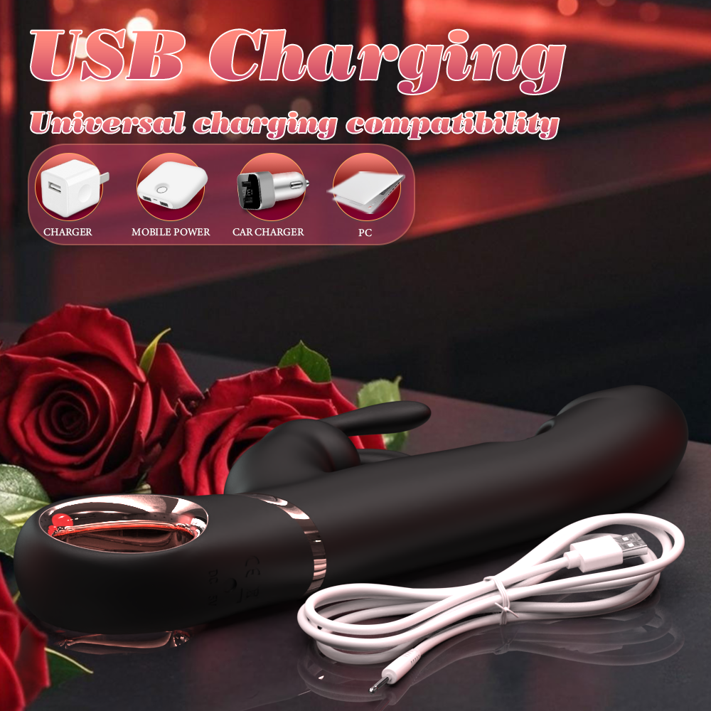 EmberIntimacy's Trinity Vortex - Triple-Stimulation Rotating G-Spot Vibrator