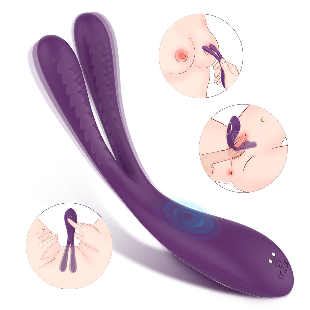 EmberIntimacy's Proteus - The Infinitely Bendable Dual-Vibrating Wand
