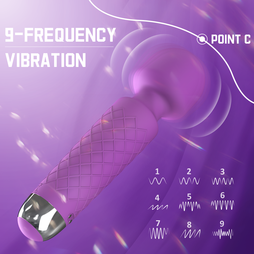 EmberIntimacy's Epicenter - The Compact Wand Vibrator & Body Massager
