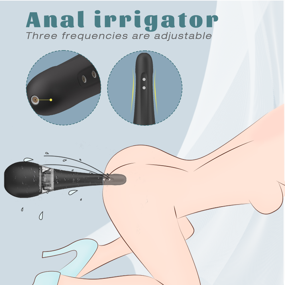 EmberIntimacy's Spring - The Automatic 5-Speed Anal & Vaginal Irrigator