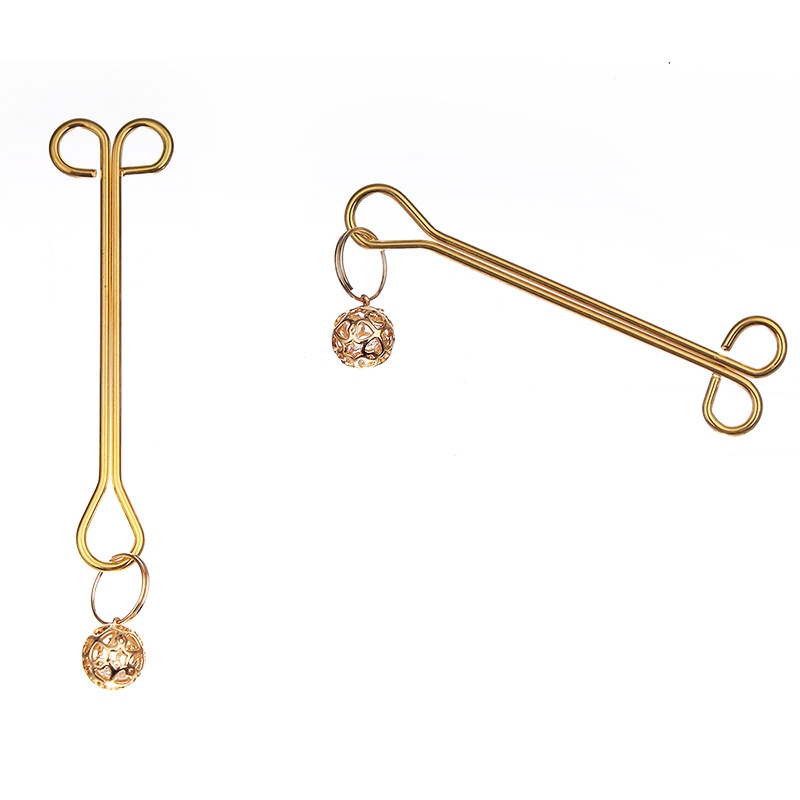 EmberIntimacy Gilded Kiss Nipple Clamps