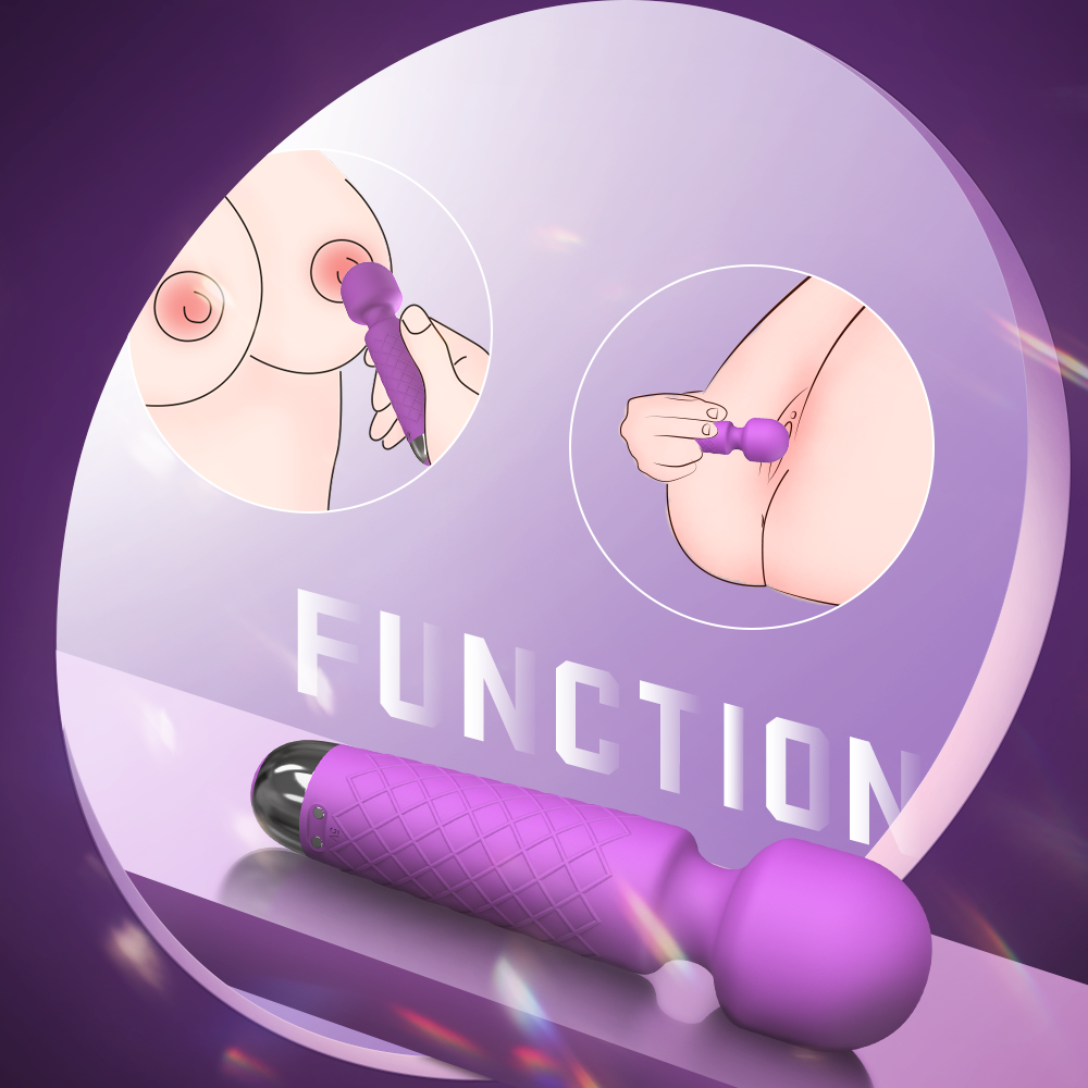EmberIntimacy's Epicenter - The Compact Wand Vibrator & Body Massager