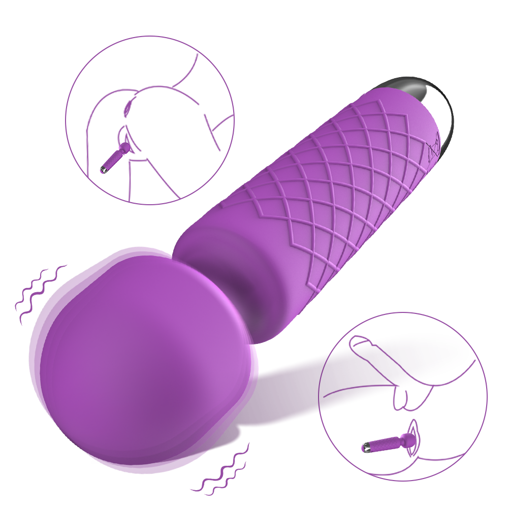 EmberIntimacy's Epicenter - The Compact Wand Vibrator & Body Massager