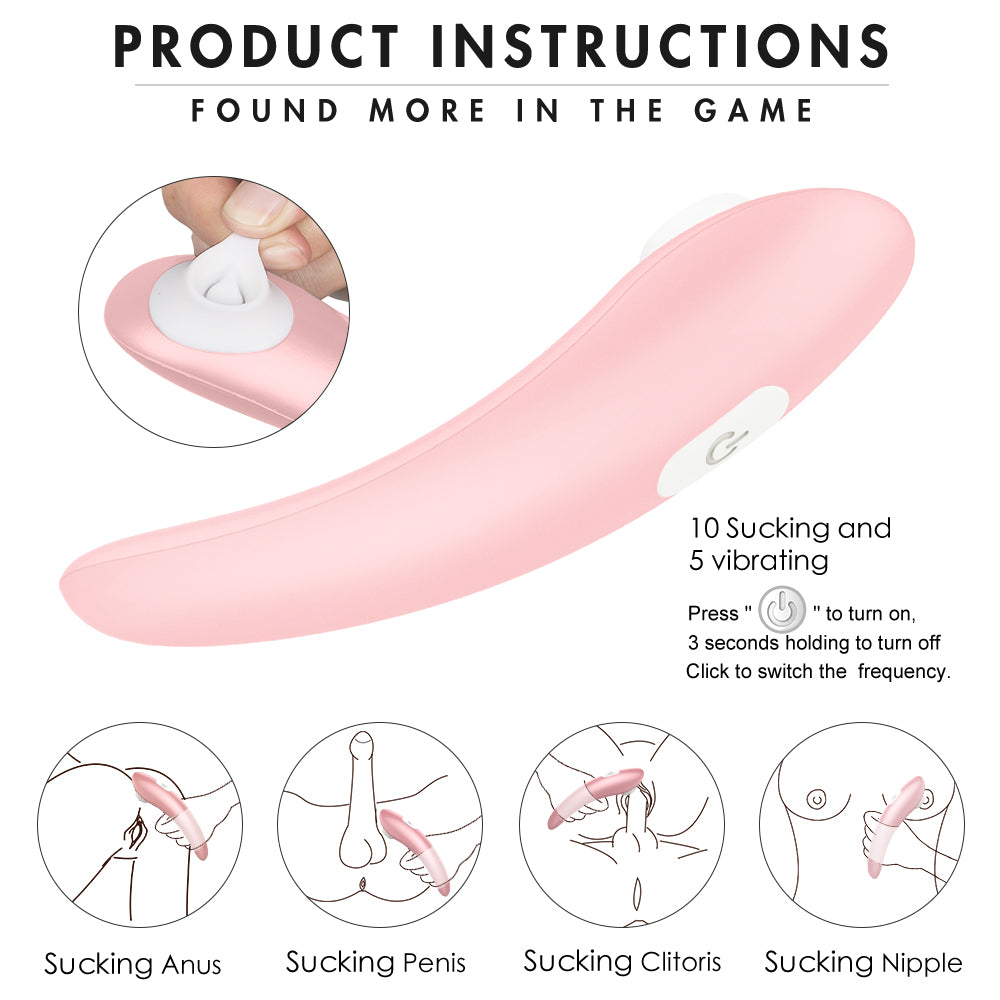 EmberIntimacy's Keystone - The Universal 2-in-1 Suction & Vibration Stimulator