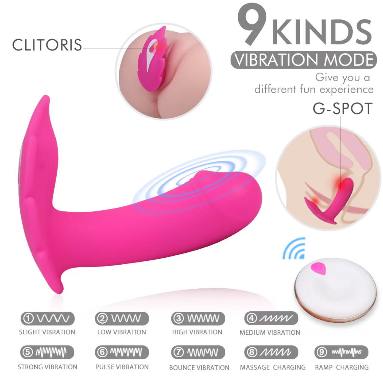 EmberIntimacy's Aura - Remote Control Wearable Couple's Vibrator