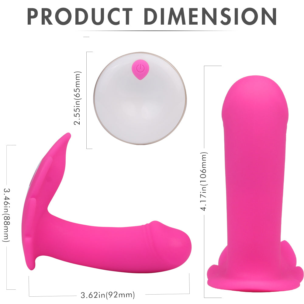 EmberIntimacy's Aura - Remote Control Wearable Couple's Vibrator
