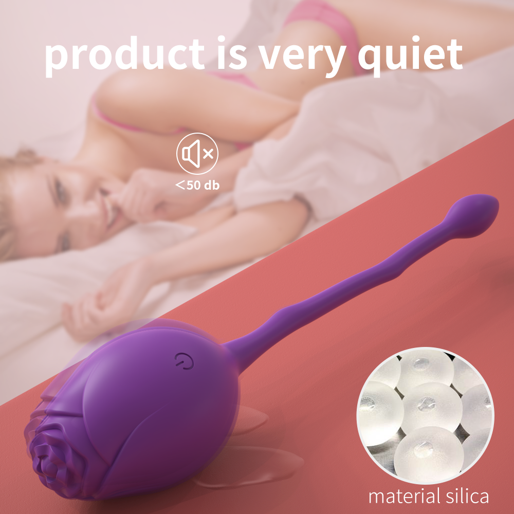 EmberIntimacy's Petal - The Remote Control Rose Vibrating Egg