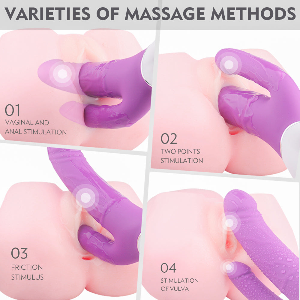 EmberIntimacy's Gemini - Dual-Penetration G-Spot & Anal Vibrator