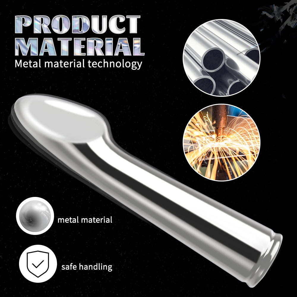EmberIntimacy's Ambrosia - The Vibrating Metal G-Spot & Anal Spoon
