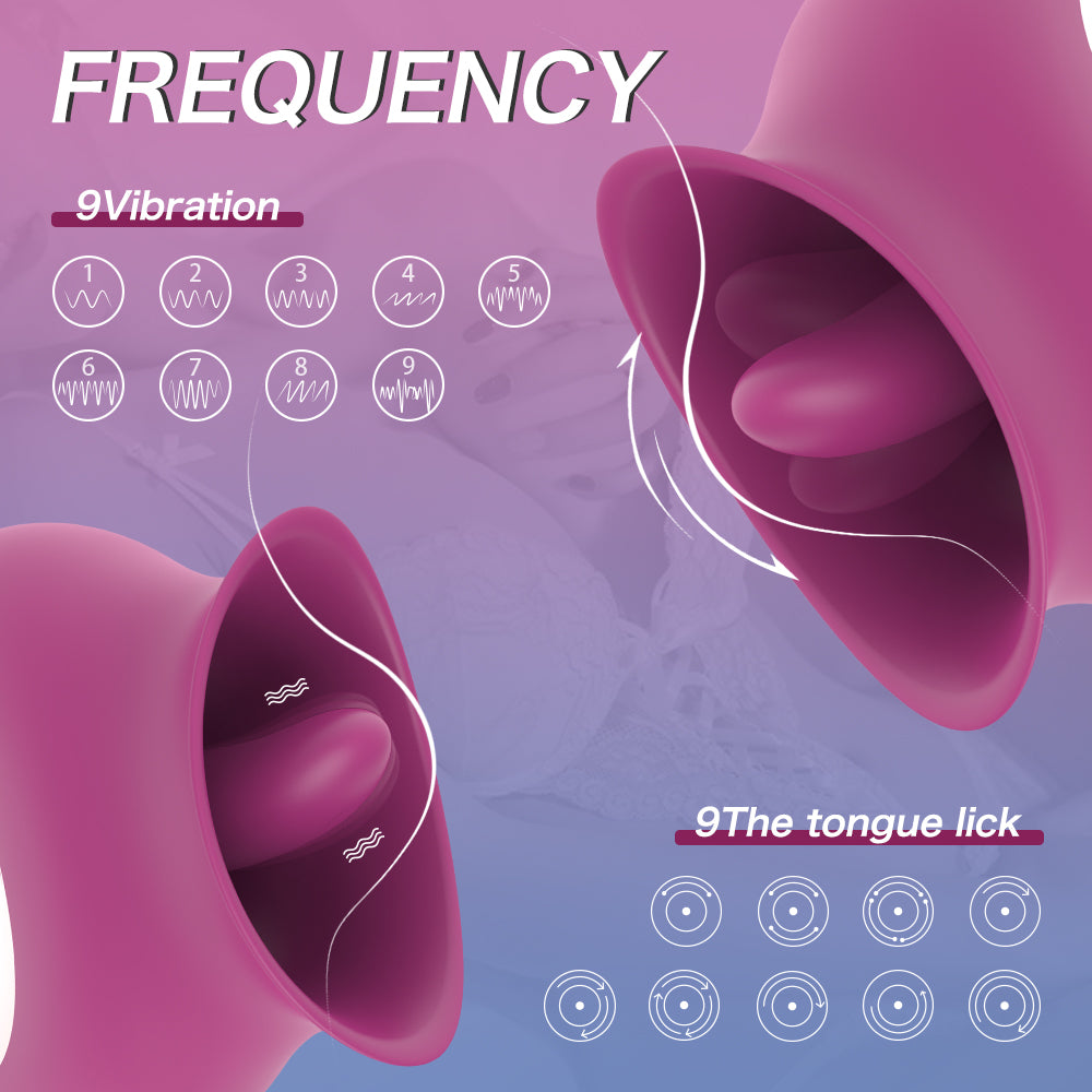 EmberIntimacy's Lyric - The Dual-Action Vibrating & Licking Tongue