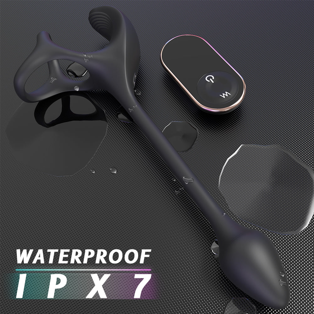 EmberIntimacy's Voyager - The Triple-Point Remote Prostate & Ring Massager