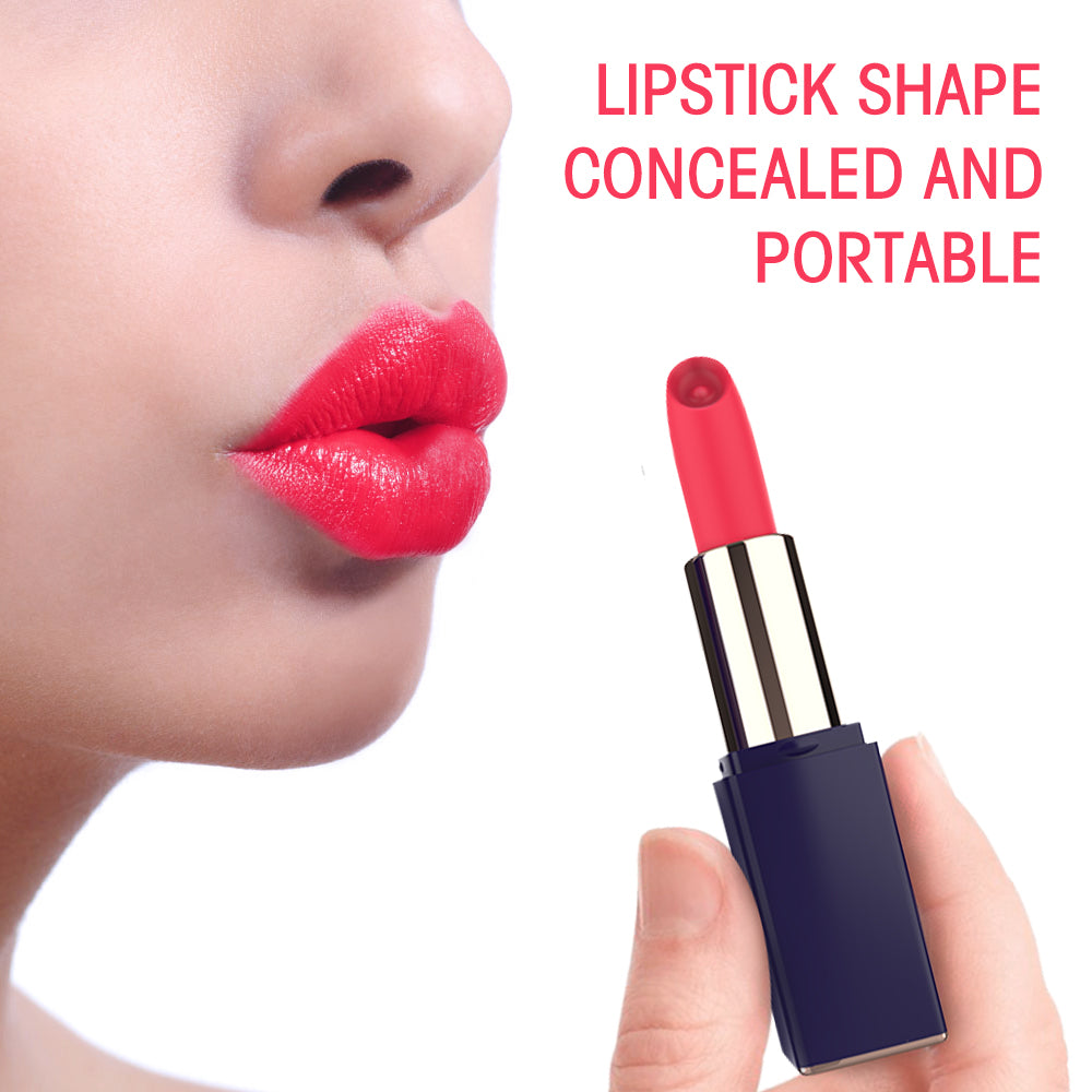 EmberIntimacy's Stiletto - The 3-in-1 Interchangeable Head Lipstick Vibrator