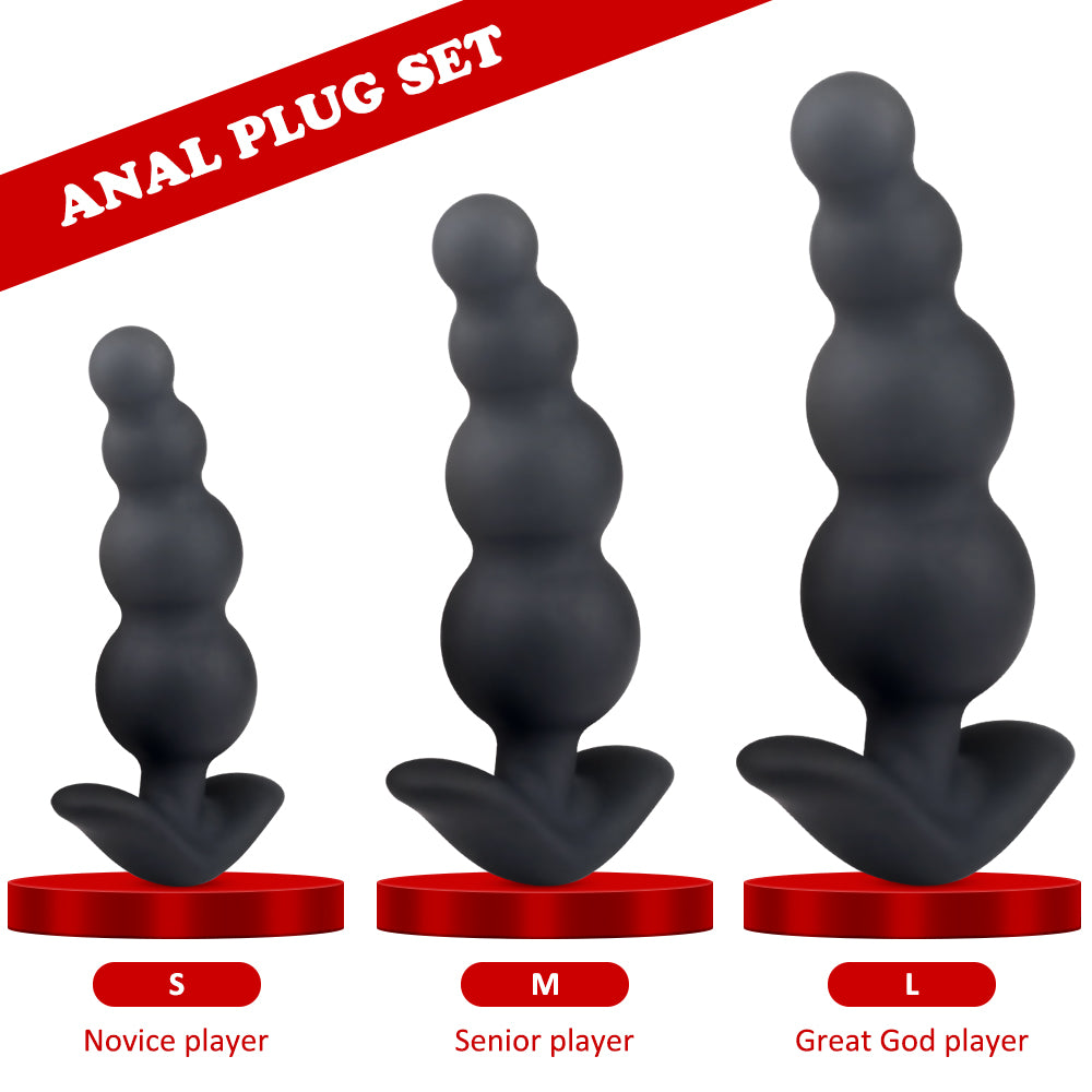 EmberIntimacy's Rhizome - The 3-Stage Organic Anal Training Plugs