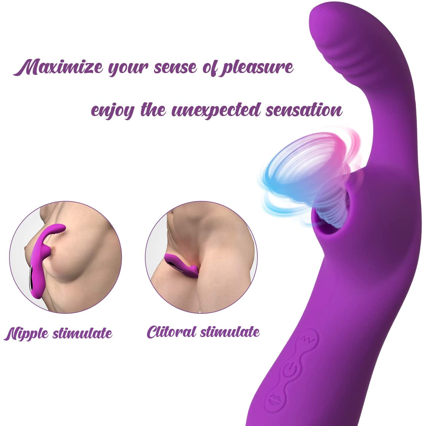 EmberIntimacy's Siren - Sonic Suction & G-Spot Wave Vibrator