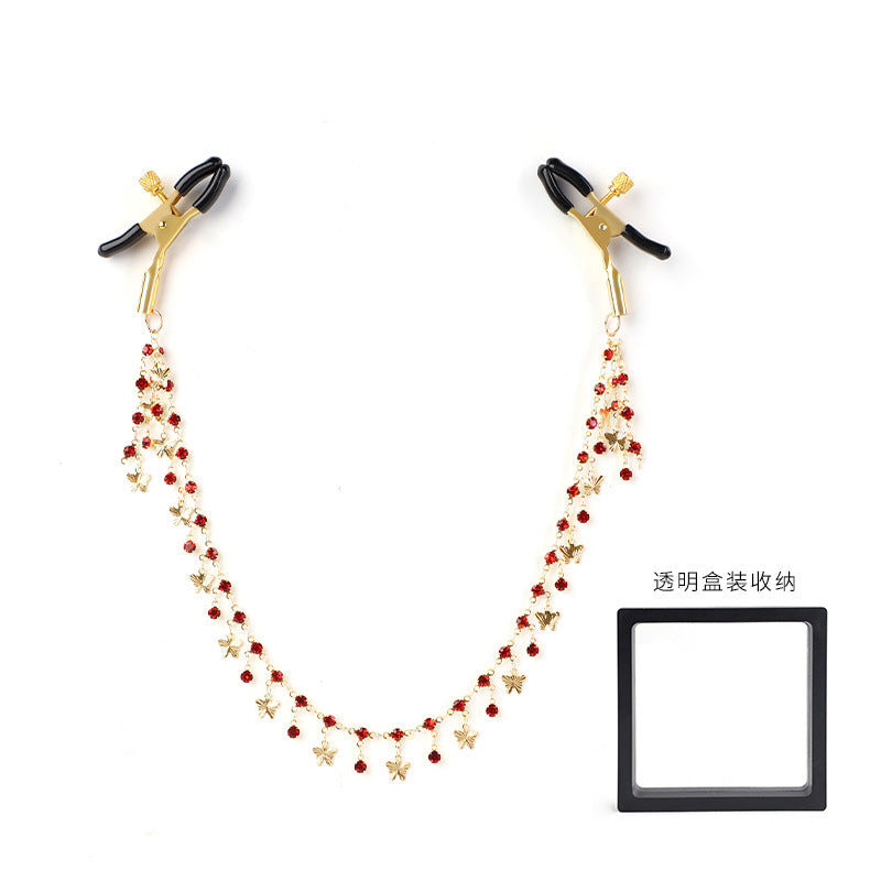 EmberIntimacy Butterfly Cascade Nipple Jewelry
