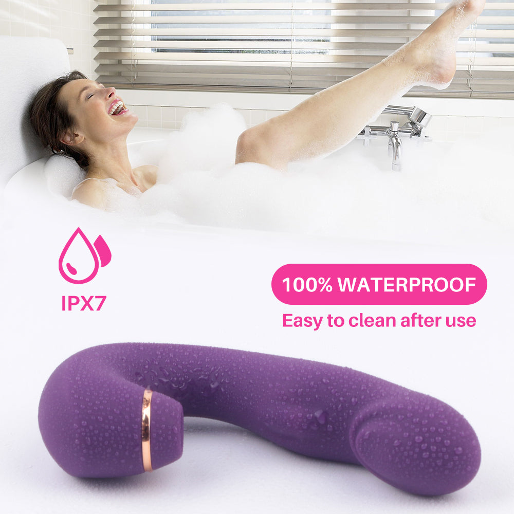 EmberIntimacy's Crescendo - Triple-Action G-Spot Tapping & Suction Vibrator
