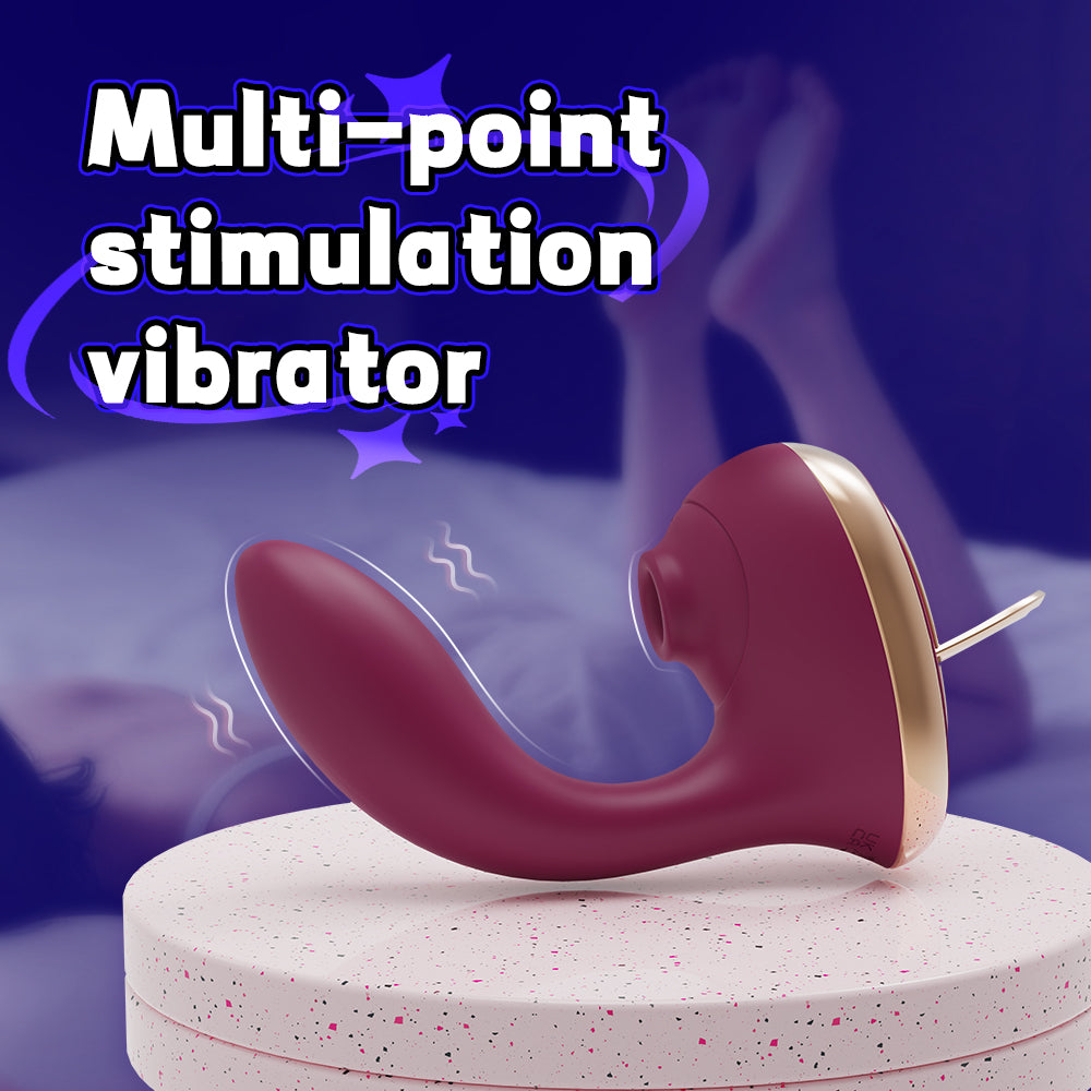 EmberIntimacy's Atelier - The 3-in-1 Luxury Suction, Tapping & G-Spot Vibe