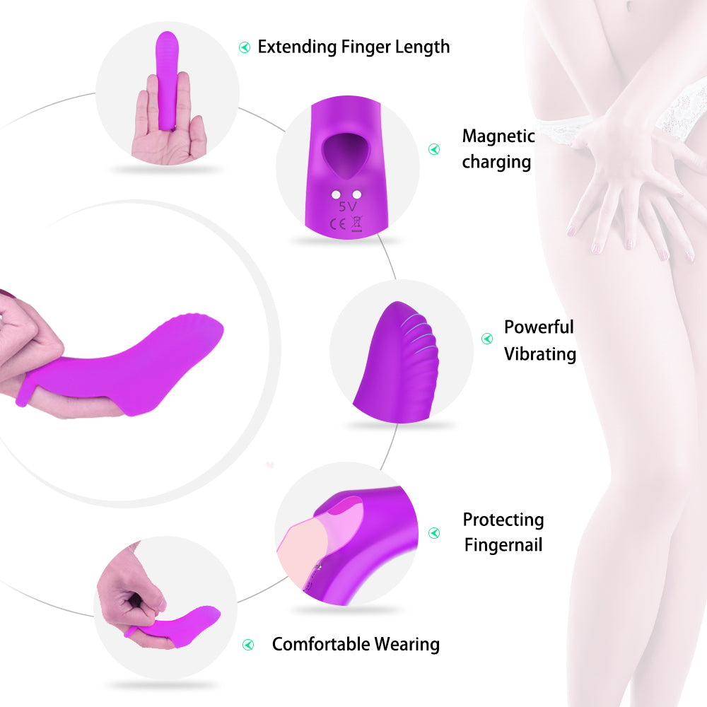 EmberIntimacy's Impulse - Remote Control Vibrating Finger Sleeve