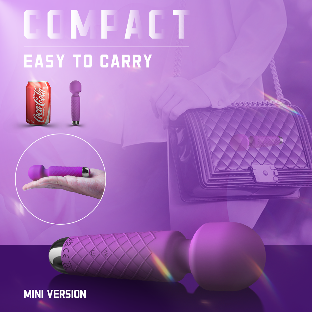 EmberIntimacy's Epicenter - The Compact Wand Vibrator & Body Massager
