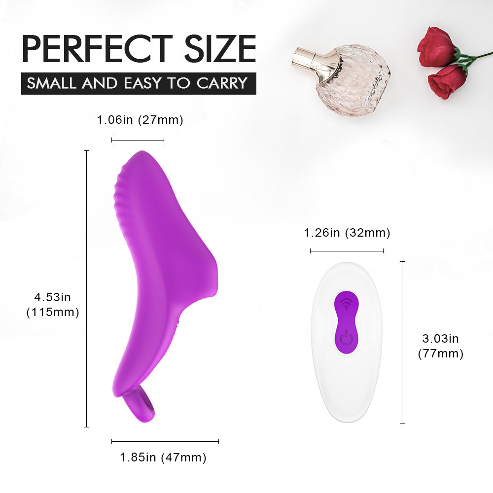 EmberIntimacy's Impulse - Remote Control Vibrating Finger Sleeve