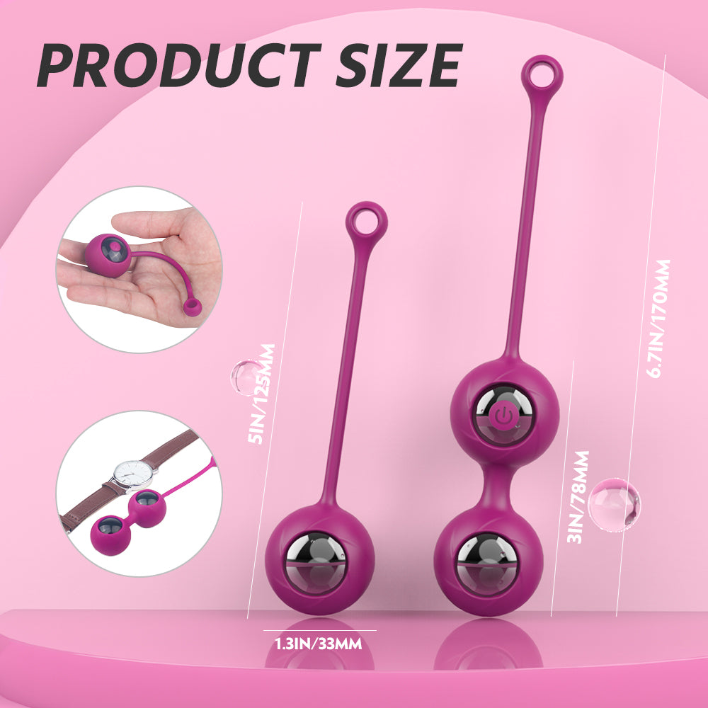 EmberIntimacy's Vesta - The Vibrating & Progressive Kegel Training Set