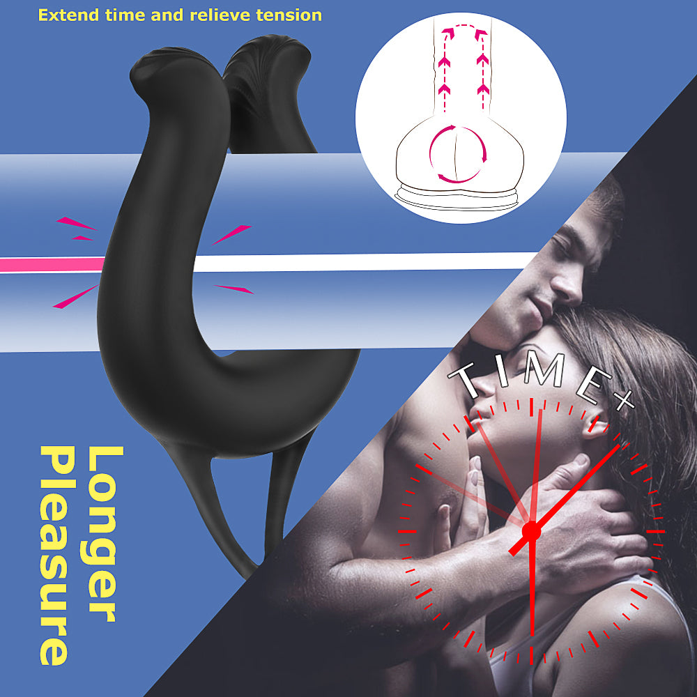 EmberIntimacy's Tether - The 2-in-1 Vibrating Anal Plug & Cock Ring