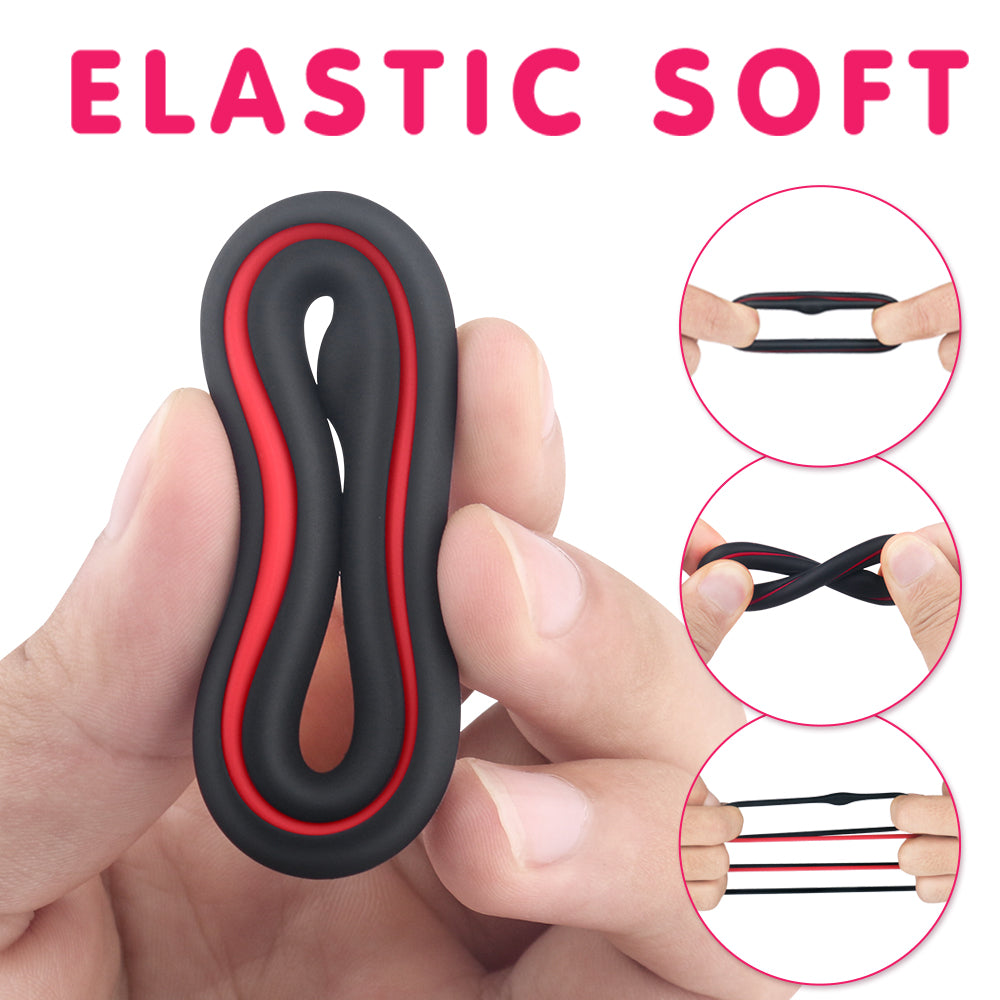 EmberIntimacy's Legion - The 3-Piece Stamina & Erection Ring Set