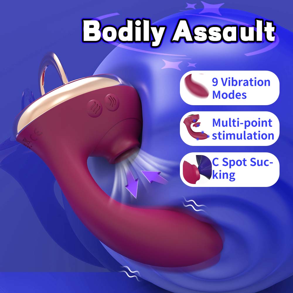 EmberIntimacy's Atelier - The 3-in-1 Luxury Suction, Tapping & G-Spot Vibe