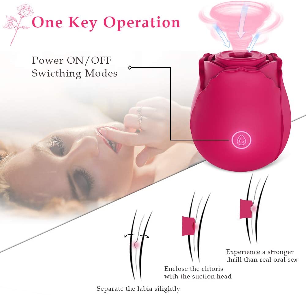 EmberIntimacy's Aphrodite - The Legendary Rose Clitoral Suction Toy