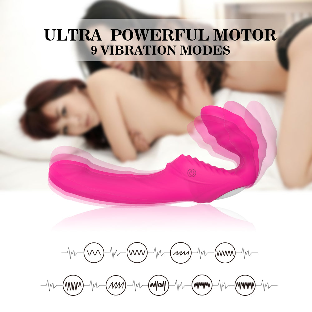 EmberIntimacy's Duet - U-Shaped Wearable Couples & Lesbian Vibrator