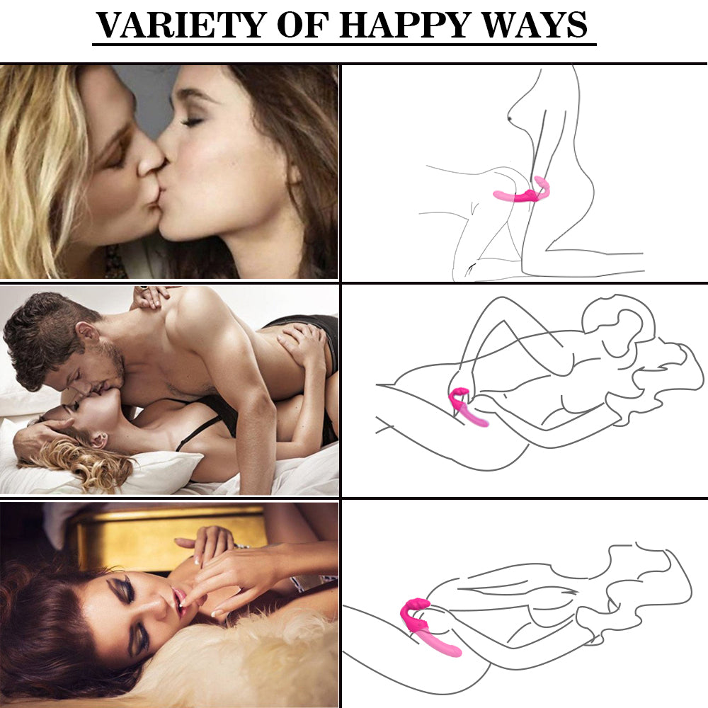 EmberIntimacy's Duet - U-Shaped Wearable Couples & Lesbian Vibrator