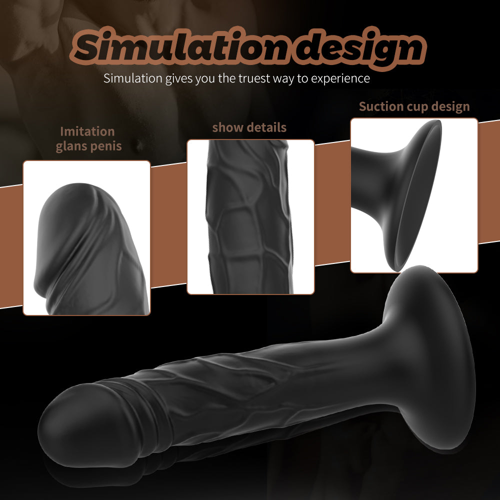 EmberIntimacy's Shadow - The Bendable & Realistic Suction Cup Dildo