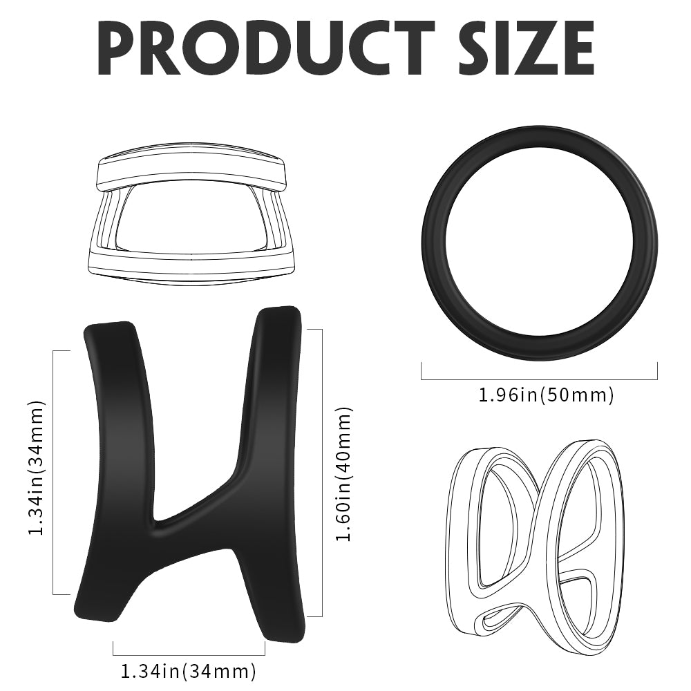 EmberIntimacy's Citadel - The 3-Point Interlocking Stamina Ring Set