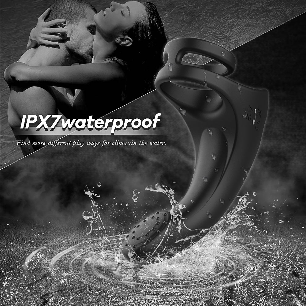 EmberIntimacy's Circuit - The 2-in-1 Couples' Vibrating Ring & G-Spot Finger Vibe