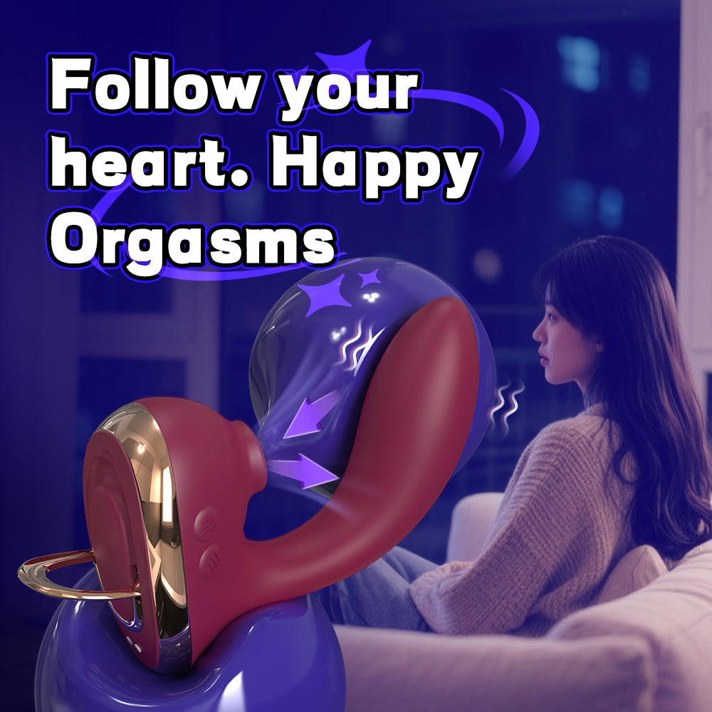 EmberIntimacy's Atelier - The 3-in-1 Luxury Suction, Tapping & G-Spot Vibe