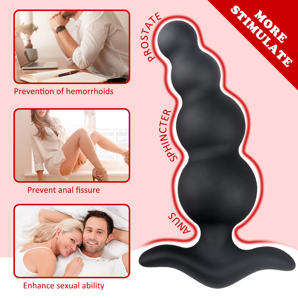 EmberIntimacy's Rhizome - The 3-Stage Organic Anal Training Plugs