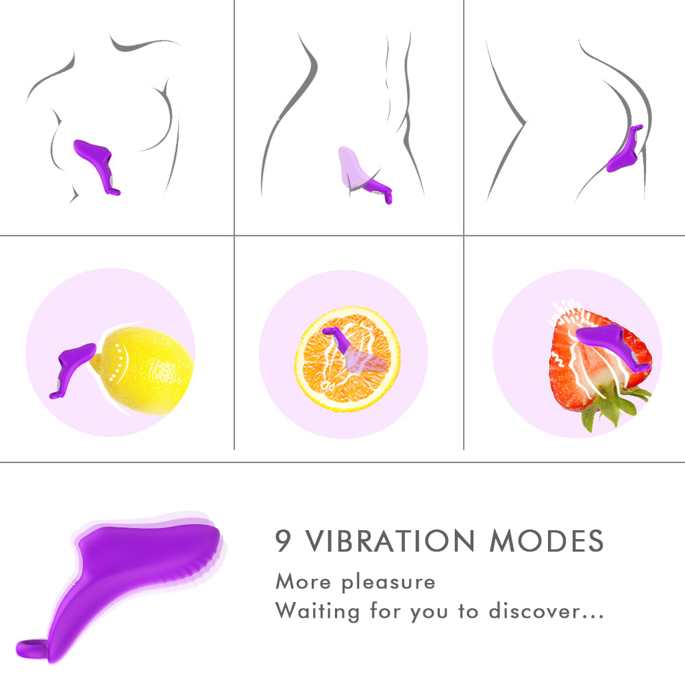 EmberIntimacy's Impulse - Remote Control Vibrating Finger Sleeve