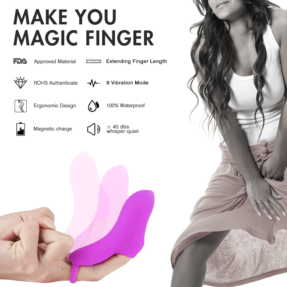 EmberIntimacy's Impulse - Remote Control Vibrating Finger Sleeve