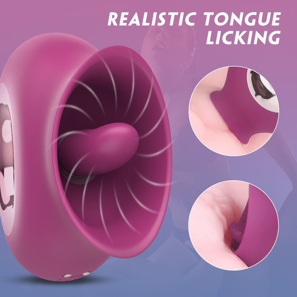 EmberIntimacy's Lyric - The Dual-Action Vibrating & Licking Tongue