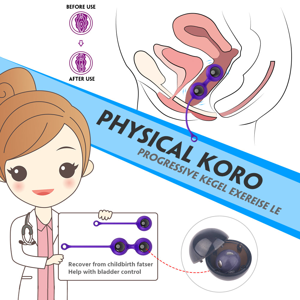 EmberIntimacy's Vesta - The Vibrating & Progressive Kegel Training Set