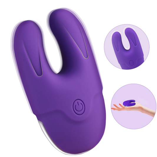 EmberIntimacy's Velvet Whisper - Discreet Dual-Motor Clitoral Vibrator