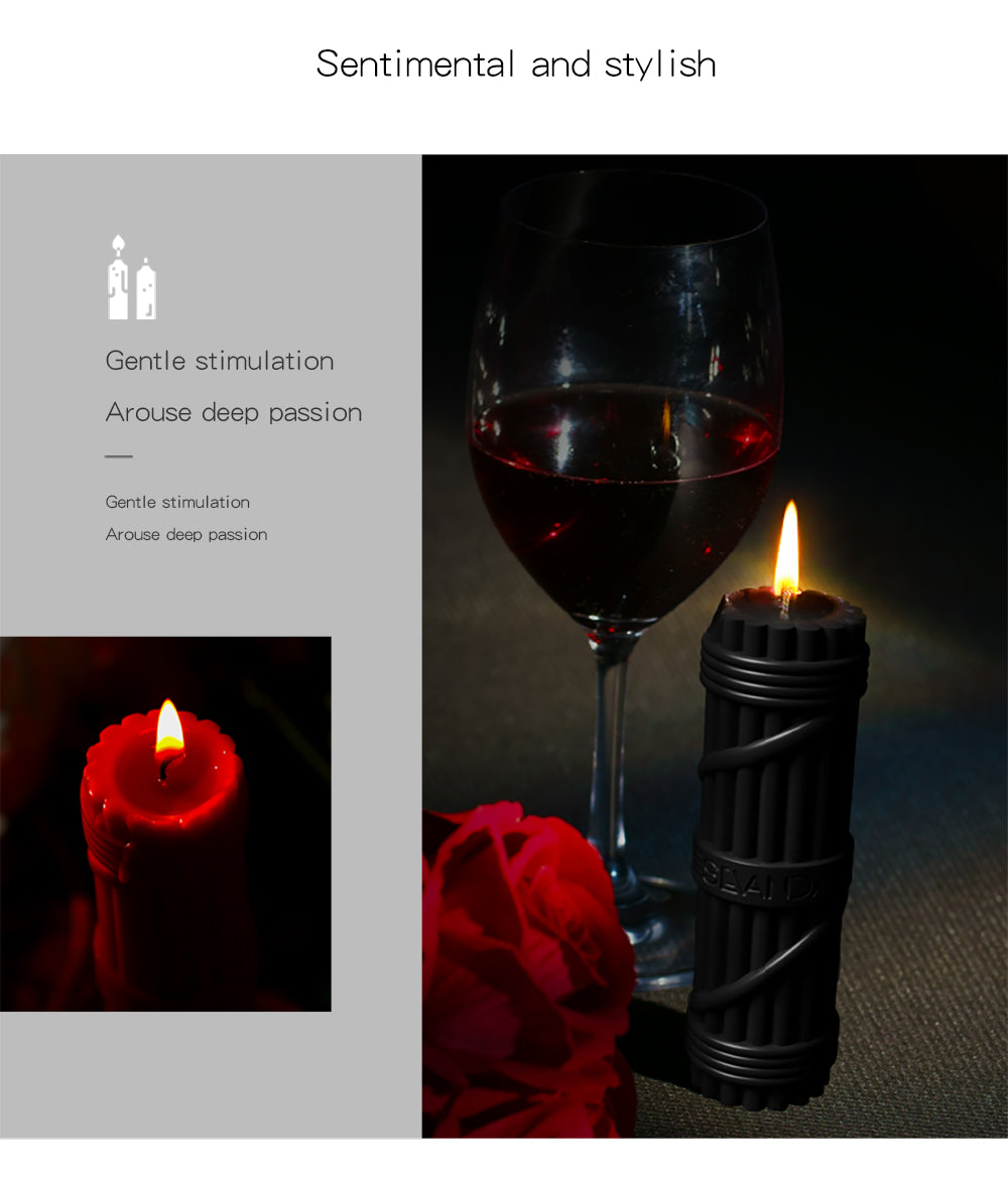 SEVANDA "Scepter of the Fasces" Low-Temperature Play Candle Set