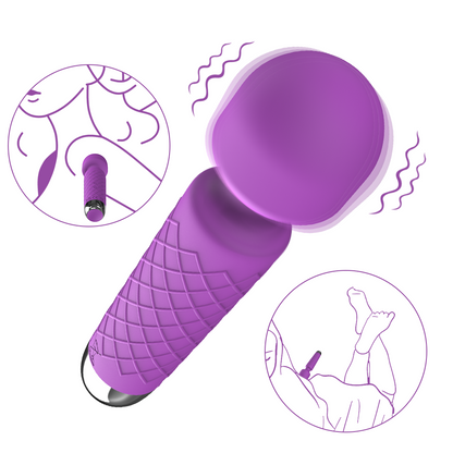 EmberIntimacy's Epicenter - The Compact Wand Vibrator & Body Massager