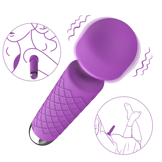 EmberIntimacy's Epicenter - The Compact Wand Vibrator & Body Massager