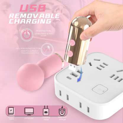 EmberIntimacy's Muse - Portable USB-Direct Mini Wand Massager