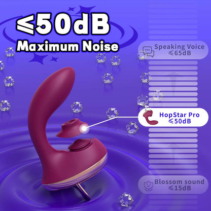 EmberIntimacy's Atelier - The 3-in-1 Luxury Suction, Tapping & G-Spot Vibe