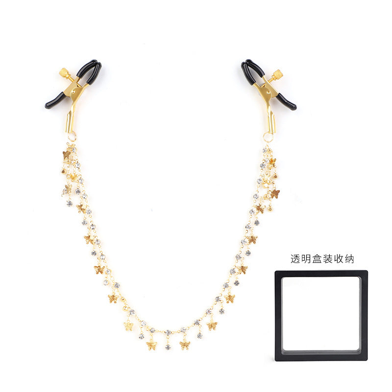 EmberIntimacy Butterfly Cascade Nipple Jewelry
