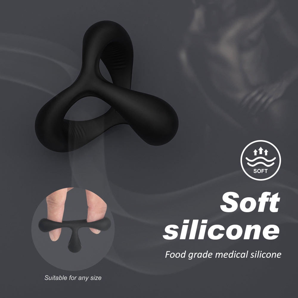 EmberIntimacy's Trinity - The Ergonomic 3-Point Stamina Ring