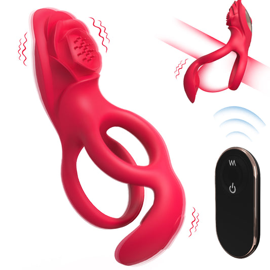 EmberIntimacy's Sonnet - The App-Controlled Vibrating Rose Ring for Couples
